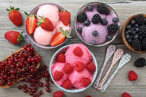  фруктовое мороженое
 