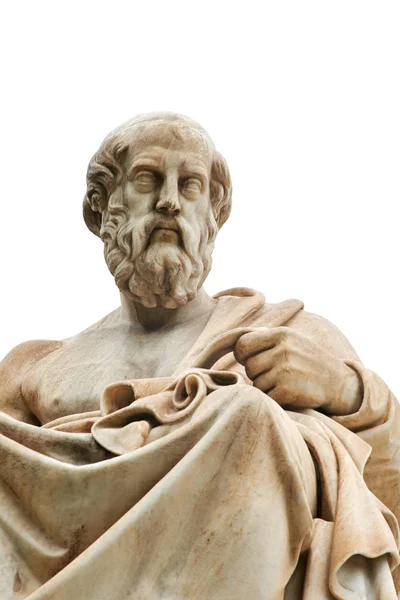 Platon Atina'nın heykeli.