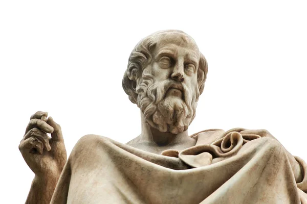 Platon Atina'nın heykeli.