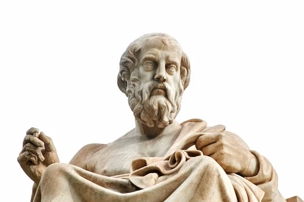 Platon Atina'nın heykeli.