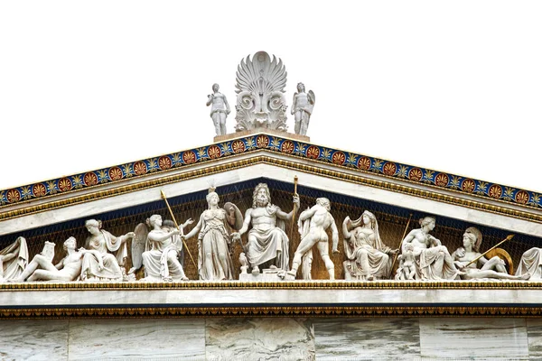 Az ősi tizenkét istenek szobrai. Stock Kép