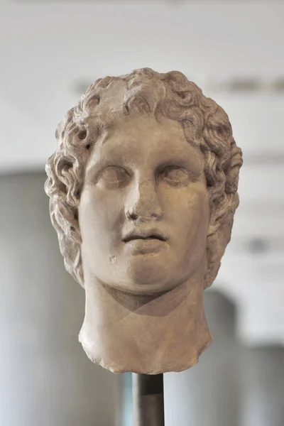 Portrait statue of Alexander the great. — Stock Photo, Image