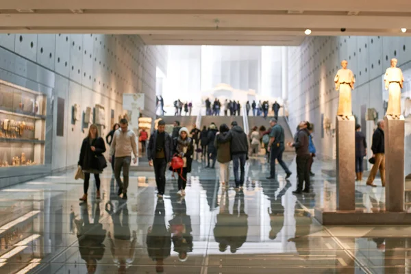 Athens, Yunanistan - 30 Aralık 2016: Acropol, iç görünüm