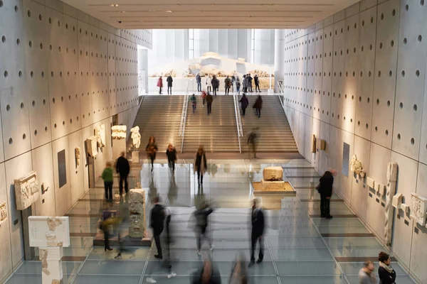 Athens, Yunanistan - 30 Aralık 2016: Acropol, iç görünüm