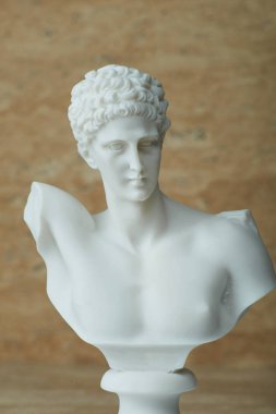 Hermes, ulaşım antik Yunan tanrısı heykeli.
