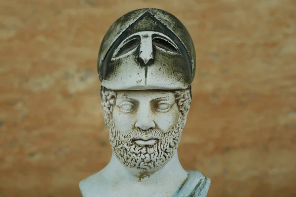 Ókori athéni államférfi Periklész-szobor. — Stock Fotó