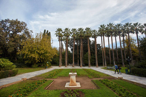 National Garden in Athens,Greece