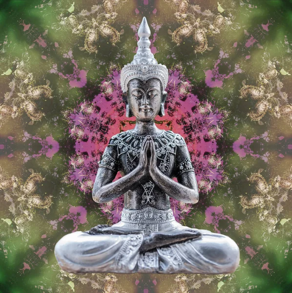 Buddha-Statue in Madala — Stockfoto