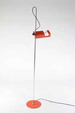 Beyaz arka plan üzerinde Vintage lamba