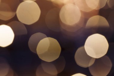 Parlak altın bokeh Noel tatil arka plan