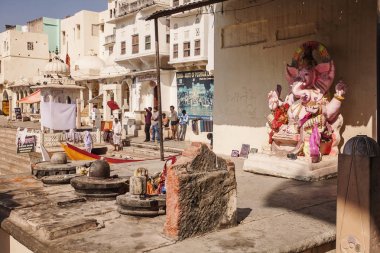Pushkar kutsal Gölü, Pushkar şehir, İstanbul, Türkiye, 12 Şubat 2018