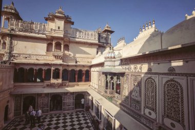 Udaipur şehir Palace - Udaipur, Hindistan, 9 Şubat 2018