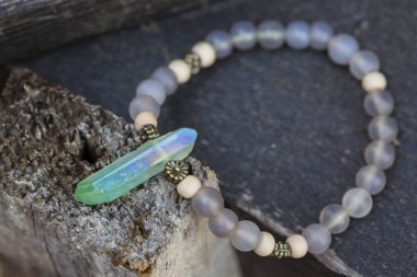 Doğal taş boncuk bilezik