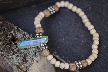 Doğal taş boncuk bilezik