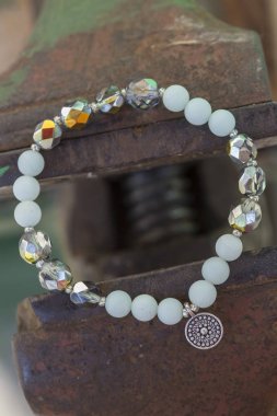 Doğal taş boncuk bilezik