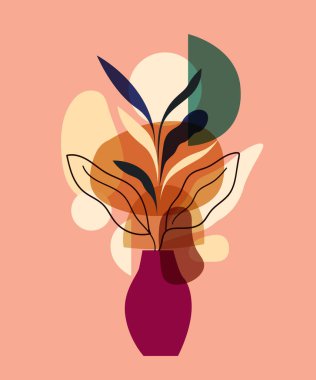 Renkli karalamalarla dekoratif soyut koleksiyon. El yapımı modern koleksiyon