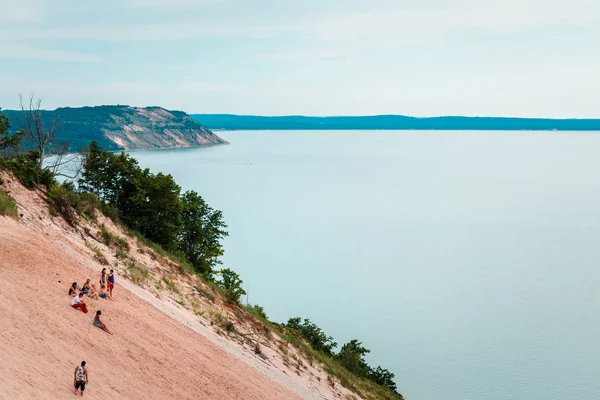 Girato Una Delle Isole Manitou Sleeping Bear Dunes — Foto Stock