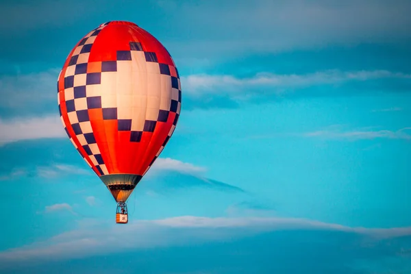 Michigan Daki Bir Hava Gösterisinde Sıcak Hava Balonunun Yakın Plan — Stok fotoğraf