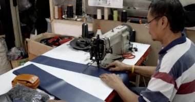 Bagaj fabrika Bangkok Tayland