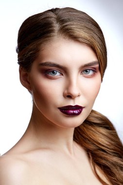 Güzellik portre kadar kapatın 