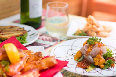 Japon yapımı yüksek kaliteli İtalyan mutfağı.