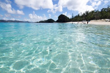 Japonya, Okinawa 'daki uzak Zamami adası.