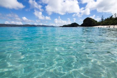 Japonya, Okinawa 'daki uzak Zamami adası.