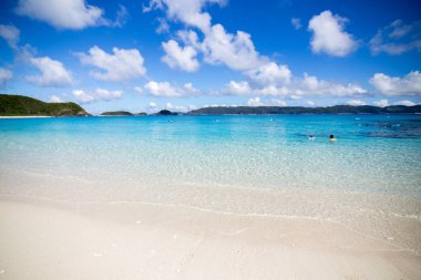 Japonya, Okinawa 'daki uzak Zamami adası.