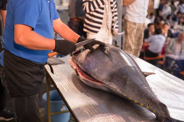 Hakata Japon Ton Balığı Yıkım Şovu