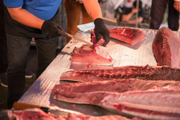 Hakata Japon Ton Balığı Yıkım Şovu