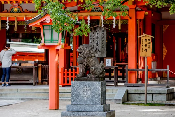 Sumiyoshi-Schrein in der Stadt Fukuoka, Präfektur Fukuoka — Stockfoto