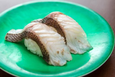 Japon lezzetli suşi