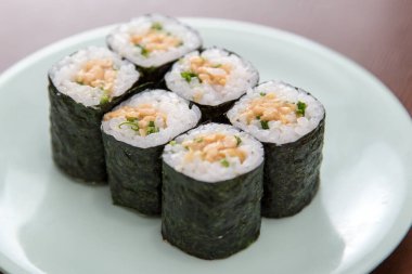 Japon lezzetli suşi