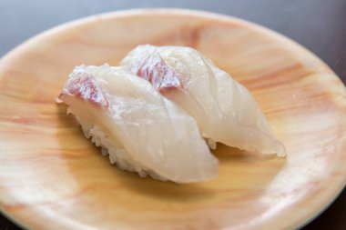 Japon lezzetli suşi