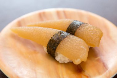 Japon lezzetli suşi