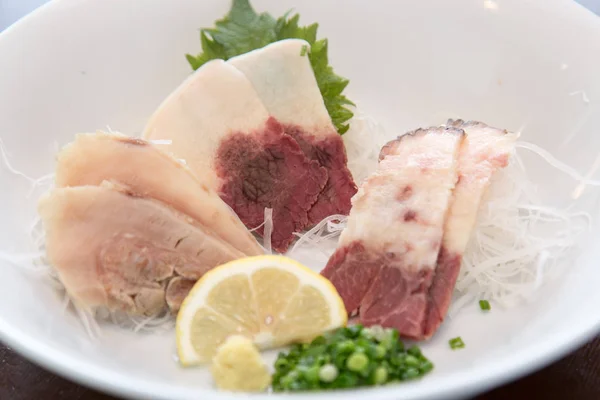 Walvissashimi — Stockfoto