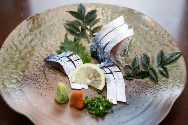 Japon lezzetli saşimi.