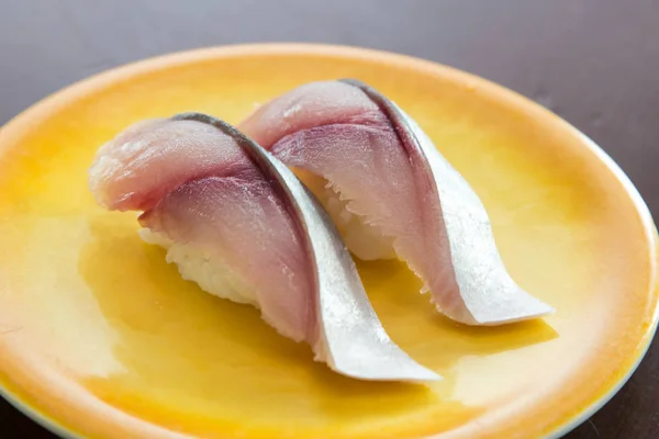 Mackerel sushi — Stock Photo, Image