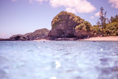 Japonya, Okinawa 'daki Zamami Sahili, dünyanın en güzel denizi.