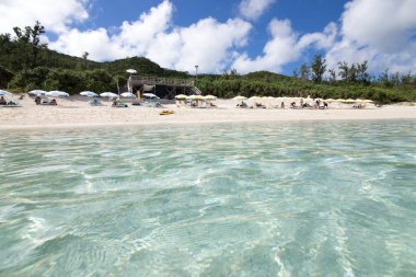 Japonya, Okinawa 'daki Zamami Sahili, dünyanın en güzel denizi.