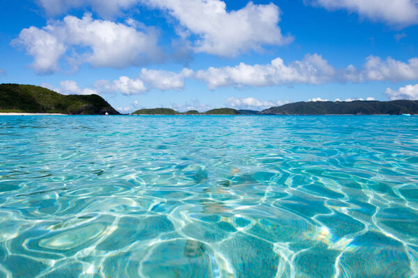 Zamami Beach in Okinawa, Japan, the most beautiful sea in the world