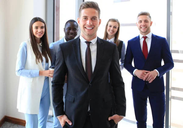 Retrato de socios comerciales felices — Foto de Stock