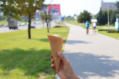 çikolatalı dondurma. 