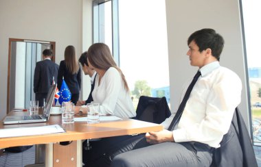 İngiltere ve Avrupa Birliği liderleri arasında anlaşmazlıklar toplantısında. Brexit.