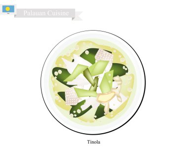 Tinola veya Palau tavuk çorbası, Palau popüler çanak