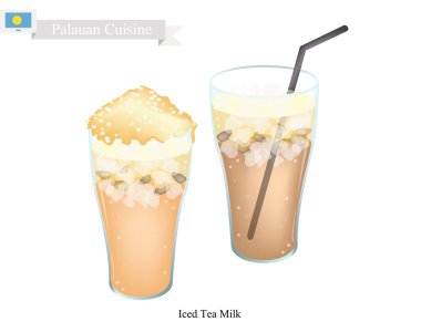Buzlu çay süt, Palau ünlü bir içecek