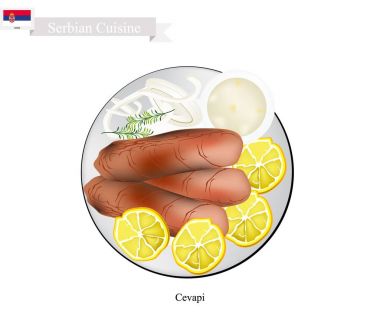 Cevapi veya Cevapcici, Sırbistan Ulusal çanak