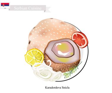 Karadordeva Snicla, Sırbistan en ünlü yemeği