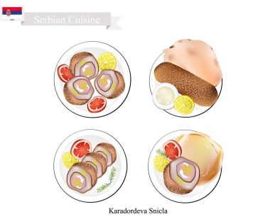 Karadordeva Snicla, Sırbistan en ünlü yemeği
