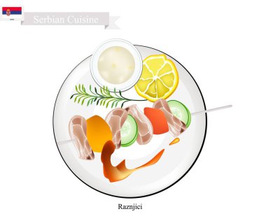 Raznjici, Sırbistan en ünlü gıda